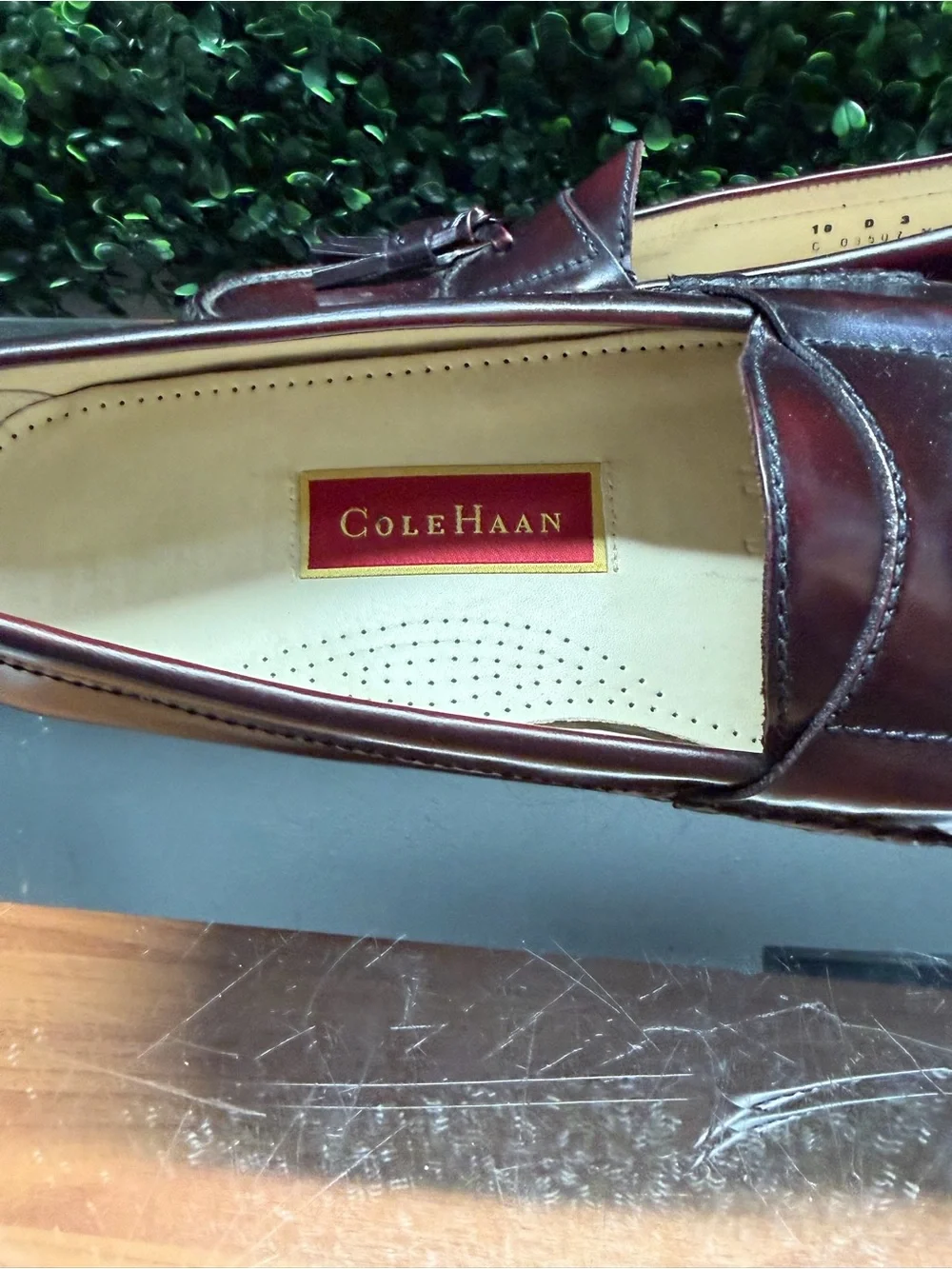 Cole Haan Men’s Tassel Loafers in Burgundy
